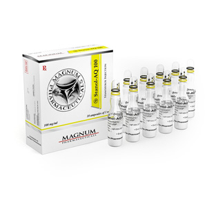 Stanozolol injection (Winstrol depot) 10 ampoules (100mg/ml) online by Magnum Pharmaceuticals