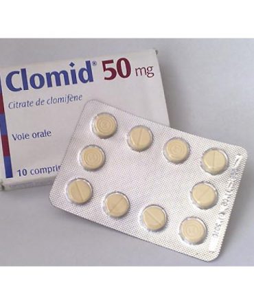 Clomiphene citrate (Clomid) 50mg (10 pills) online by Cipla