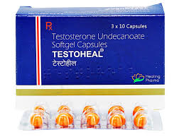 testosterone undecanoate 40mg (60 capsules) online by Healing Pharma