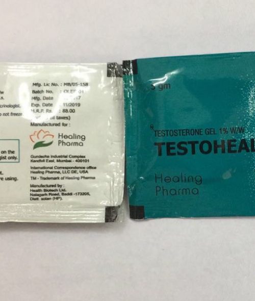 Testosterone supplements 14 sachet per box online by Healing Pharma