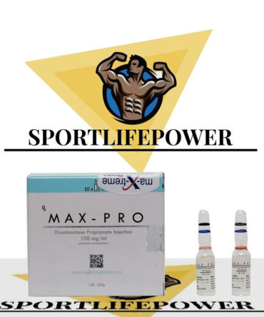Drostanolone propionate (Masteron) 10 ampoules (100mg/ml) online by Maxtreme