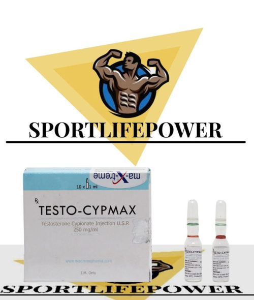 Testosterone Cypionate 10 ampoules (250mg/ml) online by Maxtreme