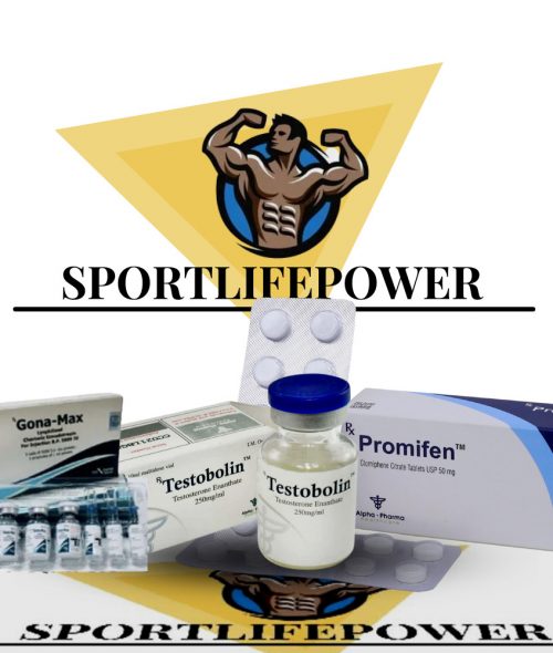 Clomiphene citrate (Clomid), hcg, testosterone enanthate 1 x Gona-Max (15000IU) 3 vials (https://sportlifepower.biz/product/gona-max/), 1 x Promifen (50mg) 50 pills (https://sportlifepower.biz/product/promifen/), 1 x Testobolin (250mg/ml) 10ml vials (https://sportlifepower.biz/product/testobolin-vial/) online by Alpha Pharma