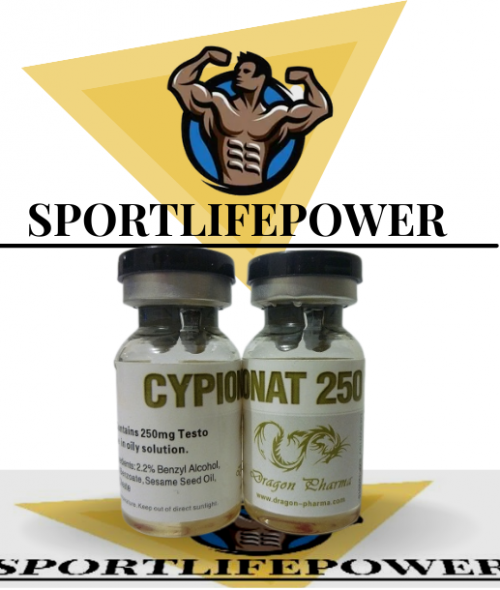 Testosterone Cypionate 10ml vial (250mg/ml) online by Dragon Pharma