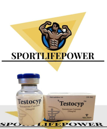 Testosterone Cypionate 10ml vial (250mg/ml) online by Alpha Pharma
