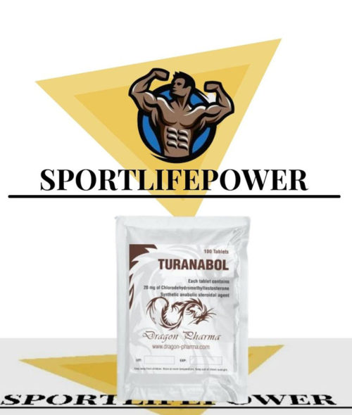 Turinabol (4-Chlorodehydromethyltestosterone) 100 Tabs (20 mg/tab) online by Dragon Pharma